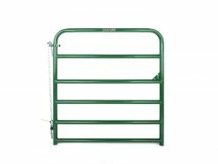 Tarter 4' 6 Bar Tube Gate, Green - 6EG4 - Panels & Gates