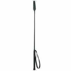 Weaver Leather Riding Crop with PVC Handle - 20 Inch Shaft - Black - 65-5111-BK - Leads, Lunge Lines & Whips
