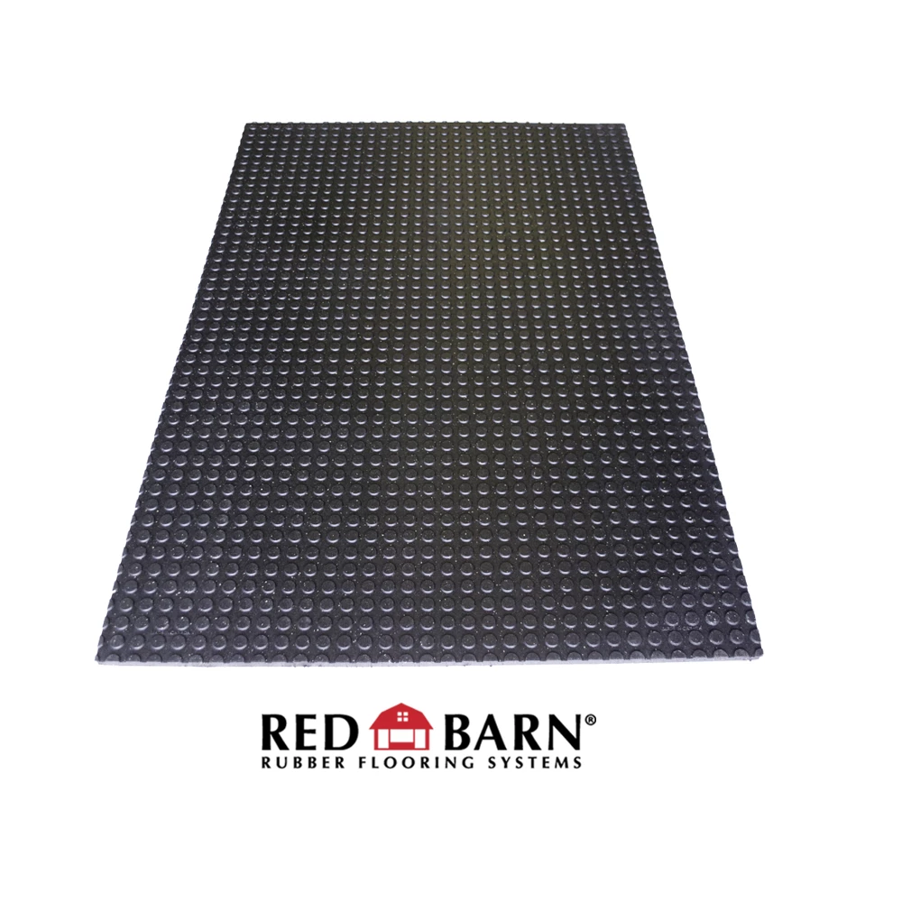 Red Barn 4' x 6' Rubber Horse Mat 3/4" Thick - HORSEMAT - Livestock Supplies 5 Red Barn 4' x 6' Rubber Horse Mat 3/4" Thick - HORSEMAT - Livestock Supplies - Image 3