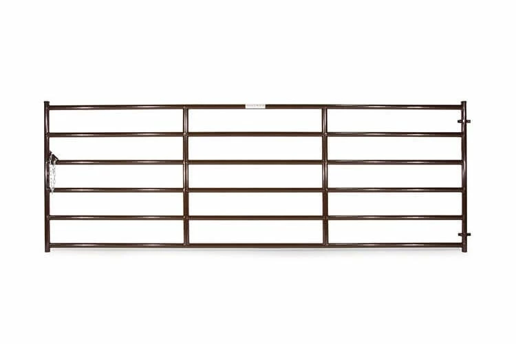 Tarter 8' Square Corner Gate, Brown - SCGBR8 - Arena Panels & Walk Thrus 3 Tarter 8' Square Corner Gate, Brown - SCGBR8 - Arena Panels & Walk Thrus