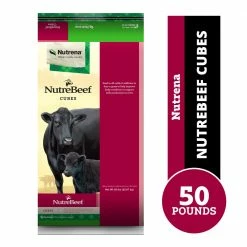 Nutrena NutreBeef Cattle Cubes, 50 lb. Bag - Cattle Feed