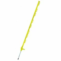 Power Wizard 48" Yellow Poly-Post - P-1Y - Fence Posts