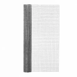 Garden Craft 24"h x 5' Galvanized Hardware Cloth with 1/2" Openings - 112405 - Fence and Wire