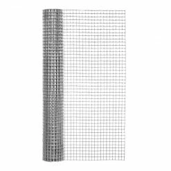 Garden Craft 24" x 10' Galvanized Hardware Cloth with 1/2" Openings - 112410 - Fence and Wire