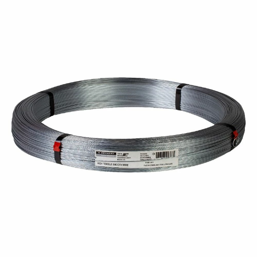 Bekaert 12.5 Gauge High Tensile Smooth Wire, 4,000' - 118141 - Electric Fencing 3 Bekaert 12.5 Gauge High Tensile Smooth Wire, 4,000' - 118141 - Electric Fencing