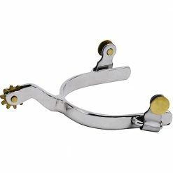 Weaver Leather Ladies' Roping Spurs with Plain Band - 25-8312