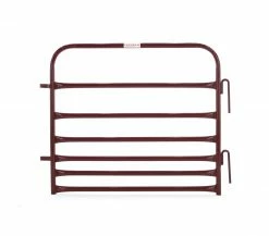 Tarter 4' Pipe Panel with Hardware, Red - PPWR4 - Arena Panels & Walk Thrus