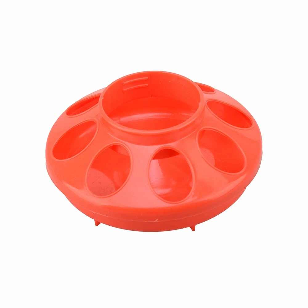 Country Road Plastic Screw-On Poultry Feeder Base, Red, 1 qt. - Chicken Feeders 4 Country Road Plastic Screw-On Poultry Feeder Base, Red, 1 qt. - Chicken Feeders - Image 2