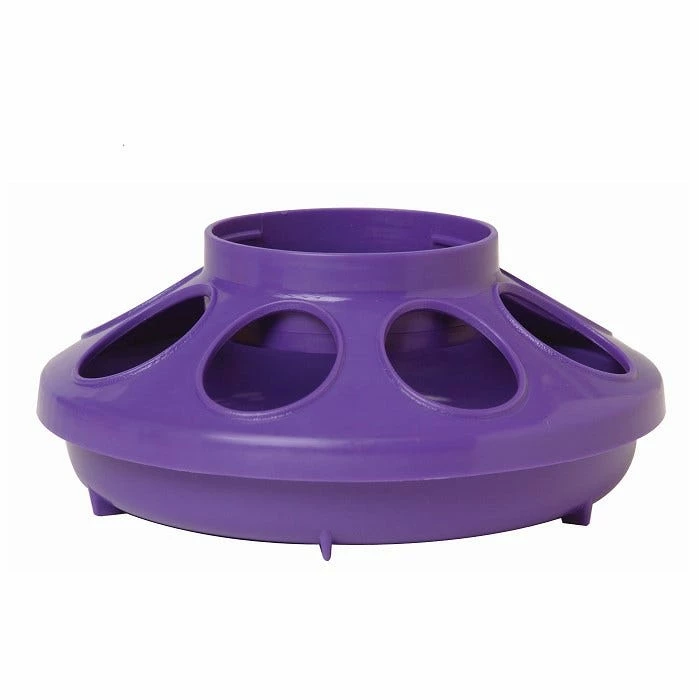 Little Giant Poultry Feeder Base, 1 Quart - 806PURPLE - Livestock Supplies 3 Little Giant Poultry Feeder Base, 1 Quart - 806PURPLE - Livestock Supplies