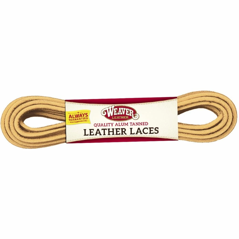 Weaver Leather Alum Tanned Leather Lace Handy Pack - Chestnut - 1/8 Inch x 72 Inch - 30-1781 - Saddlery Supplies 4 Weaver Leather Alum Tanned Leather Lace Handy Pack - Chestnut - 1/8 Inch x 72 Inch - 30-1781 - Saddlery Supplies - Image 2