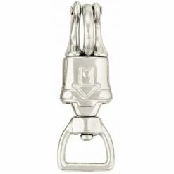 Weaver Leather Number 1001 Panic Snap - Nickel Plated - 5/8 Inch - BC01001-NP-5/8 - Designer Hardware