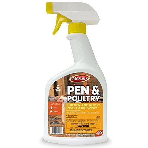 Martin's Pen and Poultry - Chicken and Rooster Insecticide Spray - 1 Quart - 82004511 - Chicken Health 4 Martin's Pen and Poultry - Chicken and Rooster Insecticide Spray - 1 Quart - 82004511 - Chicken Health - Image 2