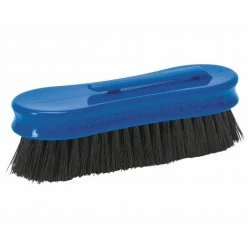 Weaver Leather Livestock Small Pig Face Brush, Blue - 69-6019-BL - Grooming Tools