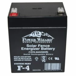 Power Wizard 6 Volt Replacement Battery F-4 - Electric Fencing