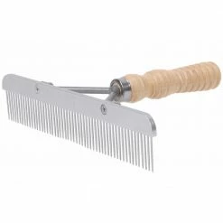 Weaver Leather Livestock Show Comb with Wood Handle and Stainless Steel Replacement Blade - 69-6025 - Grooming Tools