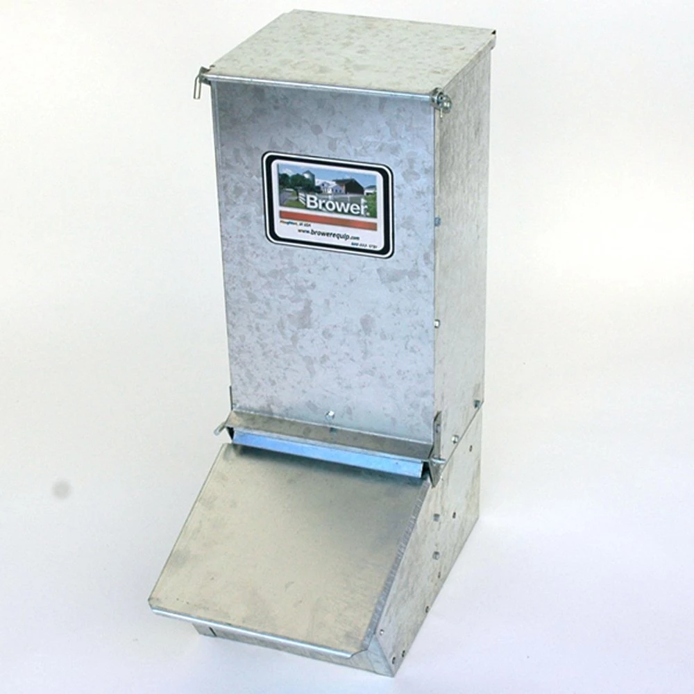 Brower Manufacturing Single Door Supplement Hog Feeder 11H - Livestock Supplies 4 Brower Manufacturing Single Door Supplement Hog Feeder 11H - Livestock Supplies - Image 2