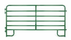 Tarter 10' 6 Bar Corral Panel, Green - ECG10T - Corrals & Panels