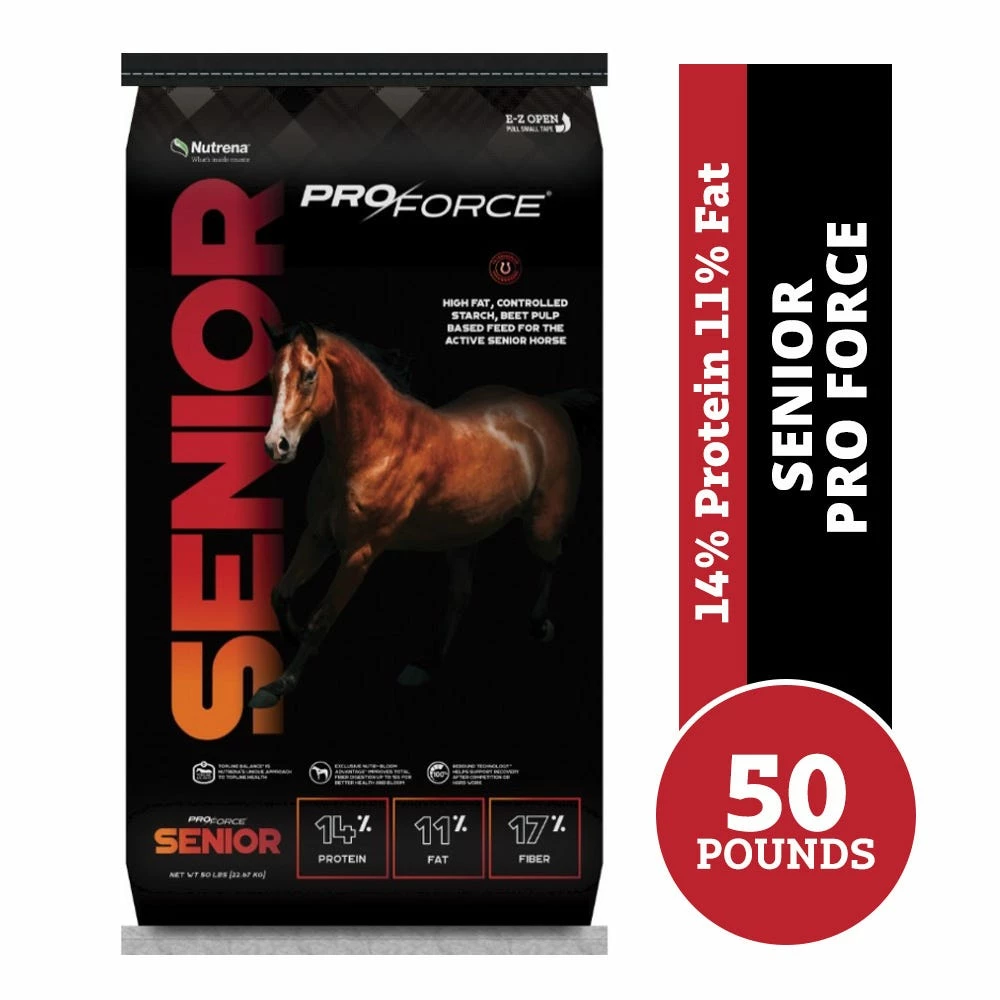 Nutrena ProForce™ Senior Horse Feed, 50 lb. Bag 4 Nutrena ProForce™ Senior Horse Feed, 50 lb. Bag - Image 2