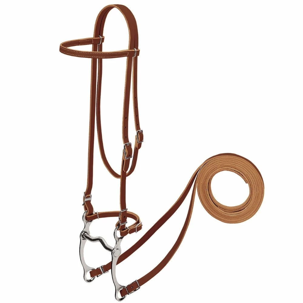 Weaver Leather Harness Leather Browband Bridle with Single Cheek Buckle - Sunset - Pony - 20-0349-ST - Headstalls & Bridles 4 Weaver Leather Harness Leather Browband Bridle with Single Cheek Buckle - Sunset - Pony - 20-0349-ST - Headstalls & Bridles - Image 2