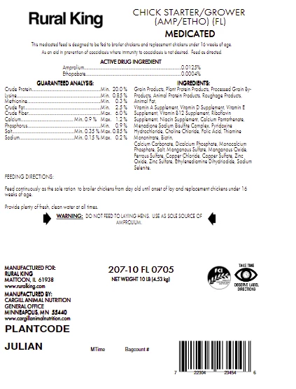 Country Road Chick Starter-Grower Medicated, 10 lb. Bag - Chicken Feed 4 Country Road Chick Starter-Grower Medicated, 10 lb. Bag - Chicken Feed - Image 2