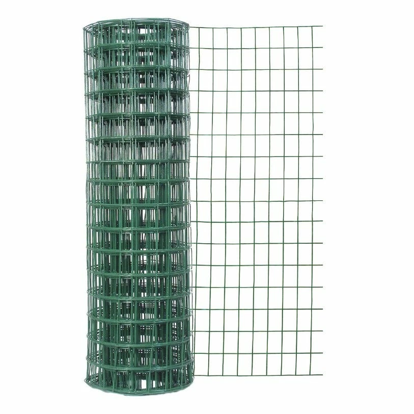 Garden Craft 24" x 50' Green Vinyl Fence with 2" x 3" Openings - 022450 - Fence and Wire 3 Garden Craft 24" x 50' Green Vinyl Fence with 2" x 3" Openings - 022450 - Fence and Wire