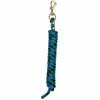Weaver Leather Poly Lead Rope with a Solid Brass 225 Snap - Black/Green/Blue - 35-2100-Q8 - Leads, Lunge Lines & Whips -Livestock Online Store 3f4a58e9f48ba22d02f21544e8d3ccda4b466b5c 67504976 67504976 image 35 2100 q8