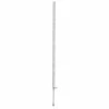 Various Brands 4 Foot White Poly Step In Electric Fence Post - 10004300 - Electric Fencing