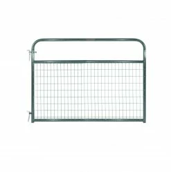 Tarter 6' 2 x 4 Wire Filled Gate, Green - WFGG6 - Gates & Corrals