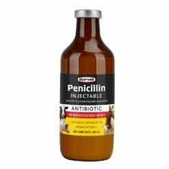 Durvet Penicillin G Procaine 250 mL - 043758 - Livestock Health