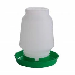 Miller Manufacturing Company Miller Manufacturing 1 Gallon Plastic Poultry Fountain (Lime) 7506LIMEGREEN - Livestock Supplies