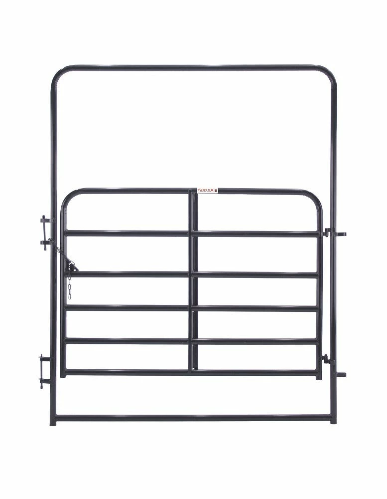 Tarter 6' 6 Bar Walk Thru Arch Gate, Blue - EWB6 - Corral Panels & Walk Thrus 3 Tarter 6' 6 Bar Walk Thru Arch Gate, Blue - EWB6 - Corral Panels & Walk Thrus