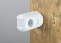 Dare Porcelain Insulator with lag Standard 2802-25 - Electric Fencing