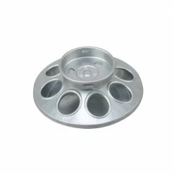 Country Road 1 qt. Galvanized Jar Poultry Feeder Base - Chicken Feeders