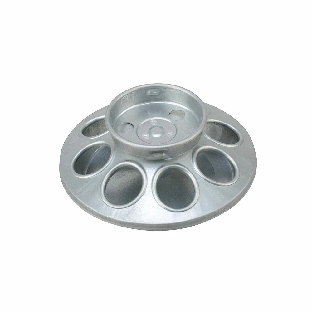 Country Road 1 qt. Galvanized Jar Poultry Feeder Base - Chicken Feeders 3 Country Road 1 qt. Galvanized Jar Poultry Feeder Base - Chicken Feeders