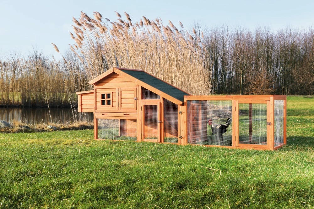 Trixie Pet Outdoor Run with Mesh Cover for Trixie's Chicken Coops - 55965 7 Trixie Pet Outdoor Run with Mesh Cover for Trixie's Chicken Coops - 55965 - Image 5