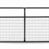 Tarter 8' 2" x 4" Wire Filled Gate, Black - WFGBL8 - Gates & Corrals 1 Tarter 8' 2" x 4" Wire Filled Gate, Black - WFGBL8 - Gates & Corrals -Livestock Online Store 5e5a6653ae9f04a8bfde24c839f93979ffec469a WFGBL8 WatchmanWireMeshGate S