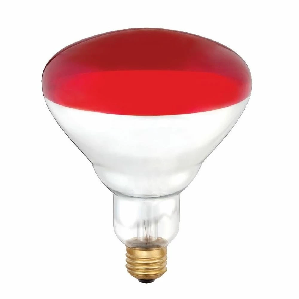 Various Brands Brooder 250 Watt Red Faced Heat Lamp Bulb - 10001325 - Livestock Supplies 3 Various Brands Brooder 250 Watt Red Faced Heat Lamp Bulb - 10001325 - Livestock Supplies