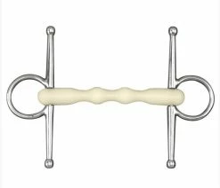Happy Mouth Shaped Mullen Full Cheek Bit 452457SS - Horse Equipment