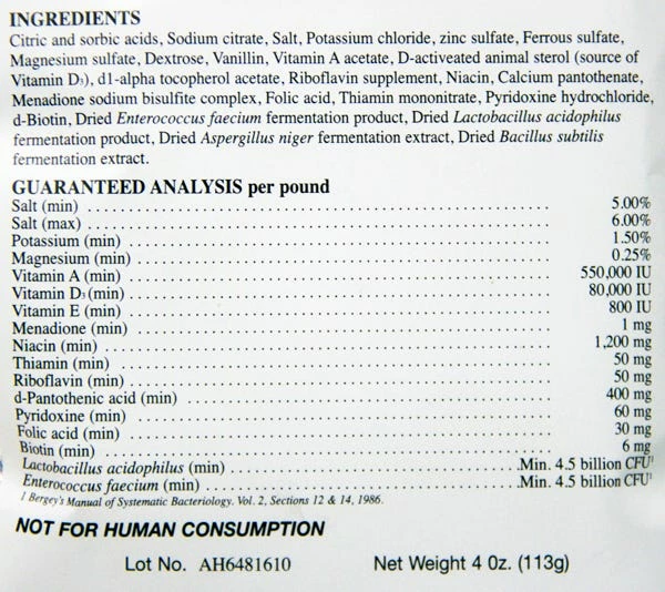 GQF Manufacturing Chick Vitamin Plus - 4 Pack 5169 - Chicken Health 4 GQF Manufacturing Chick Vitamin Plus - 4 Pack 5169 - Chicken Health - Image 2