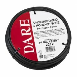 Dare Products 14 Gauge Underground & Hook-Up Wire for Electric Fence, 165 Ft. - 2212 - Electric Fencing