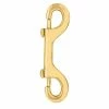 Weaver Leather Number 162 Double Ended Snap - Solid Brass - 4 Inch - BC00162-SB-4 - Designer Hardware