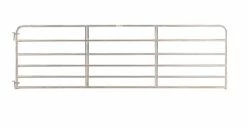 Tarter 14' Galvanized 6 Bar Tube Gate - 6GG14 - Panels & Gates