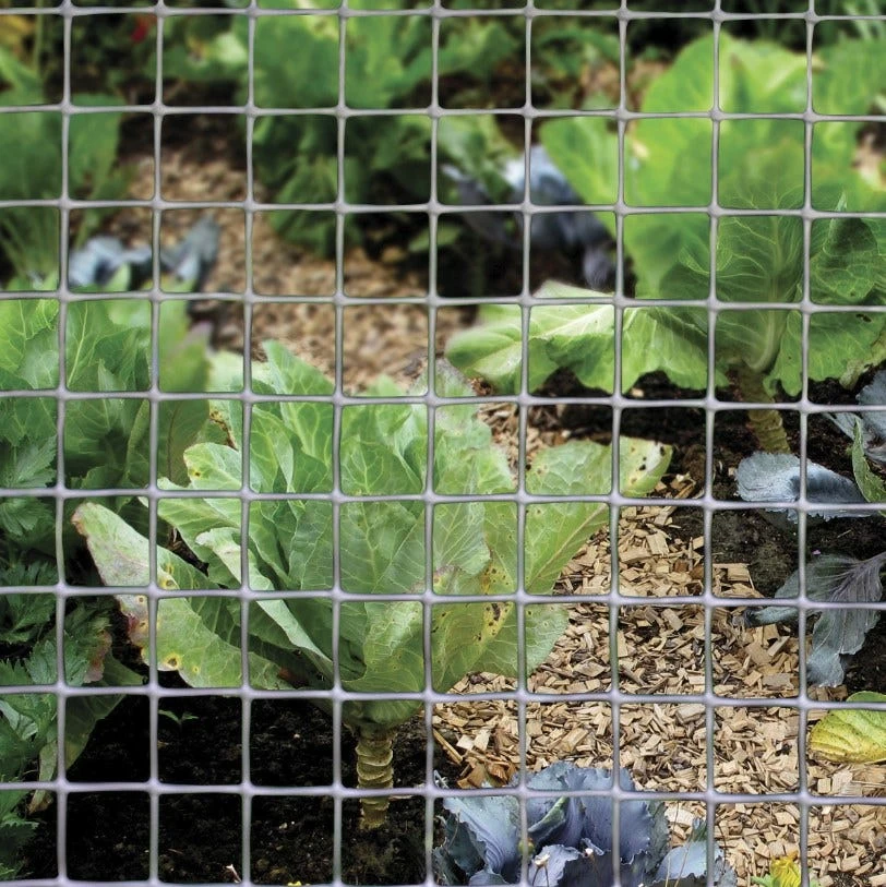 Garden Zone 24" x 50' Plastic Netting with 1" Mesh, Grey - 312450 - Fence and Wire 6 Garden Zone 24" x 50' Plastic Netting with 1" Mesh, Grey - 312450 - Fence and Wire - Image 4