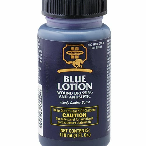 Farnam Blue Lotion Wound & Gall Antiseptic Lotion - Livestock Health 4 Farnam Blue Lotion Wound & Gall Antiseptic Lotion - Livestock Health - Image 2