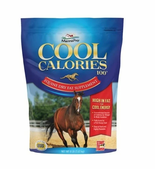 MannaPro Manna Pro 8lb Cool Calories 100 Equine Dry Fat Supplement 00-9262 - Supplements 3 MannaPro Manna Pro 8lb Cool Calories 100 Equine Dry Fat Supplement 00-9262 - Supplements