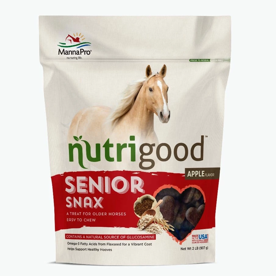 Manna Pro NutriGood Senior Snax, 2 lb. Bag - Supplements 3 Manna Pro NutriGood Senior Snax, 2 lb. Bag - Supplements