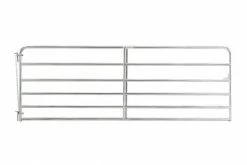 Tarter 10' Galvanized 6 Bar Tube Gate - 6GG10 - Panels & Gates