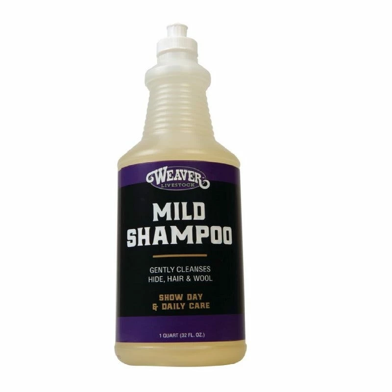 Weaver Leather Livestock Mild Shampoo - Quart - 69-3500 - Liquids & Aerosols 3 Weaver Leather Livestock Mild Shampoo - Quart - 69-3500 - Liquids & Aerosols