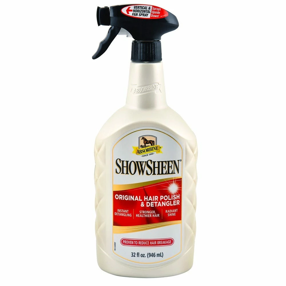Absorbine Showsheen Spray 32 oz - 051421 - Livestock Supplies 3 Absorbine Showsheen Spray 32 oz - 051421 - Livestock Supplies