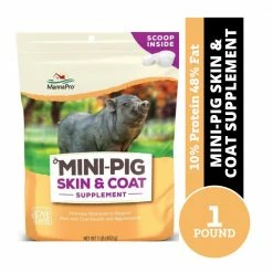 Manna Pro MannaPro Mini-Pig Skin & Coat Supplement, 1 lb. Bag - Pig Feed